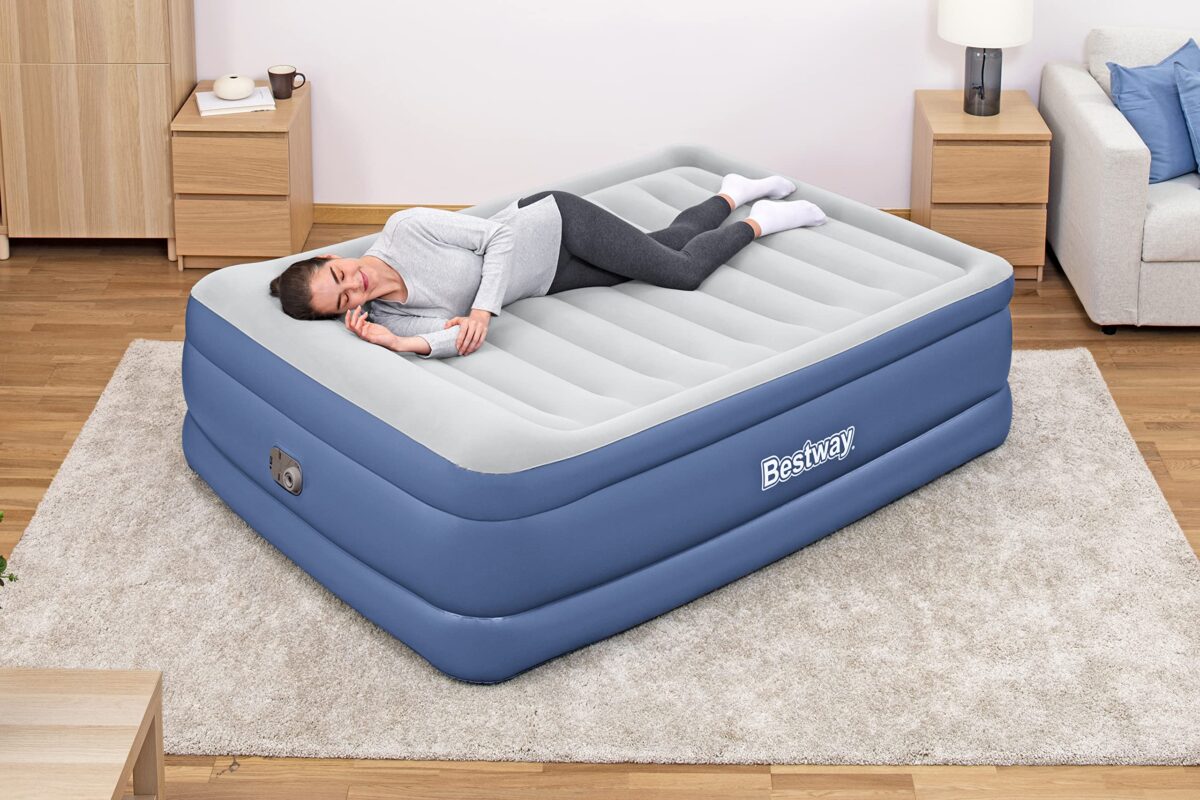 تخت خواب بادی دولایه بست وی bestway 67690 - Image 2