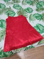 لباس خواب زنانه ساتن قرمز - Image 2