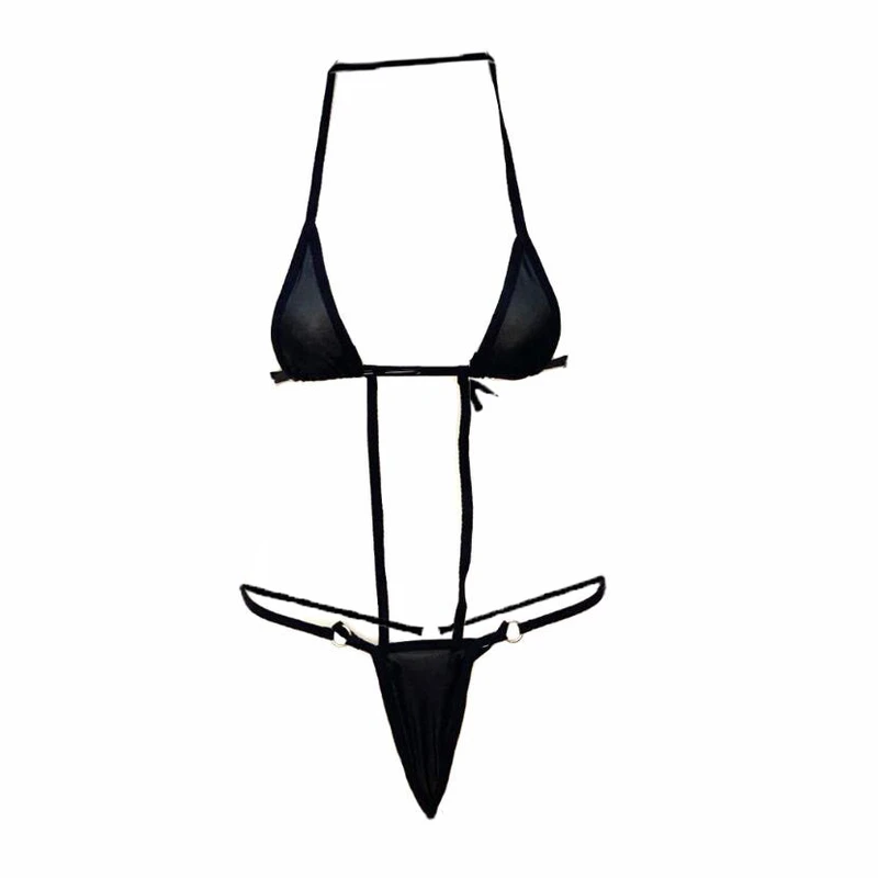 بادی فانتزی زنانه مشکی بندی لباس زیر جذاب و خاص