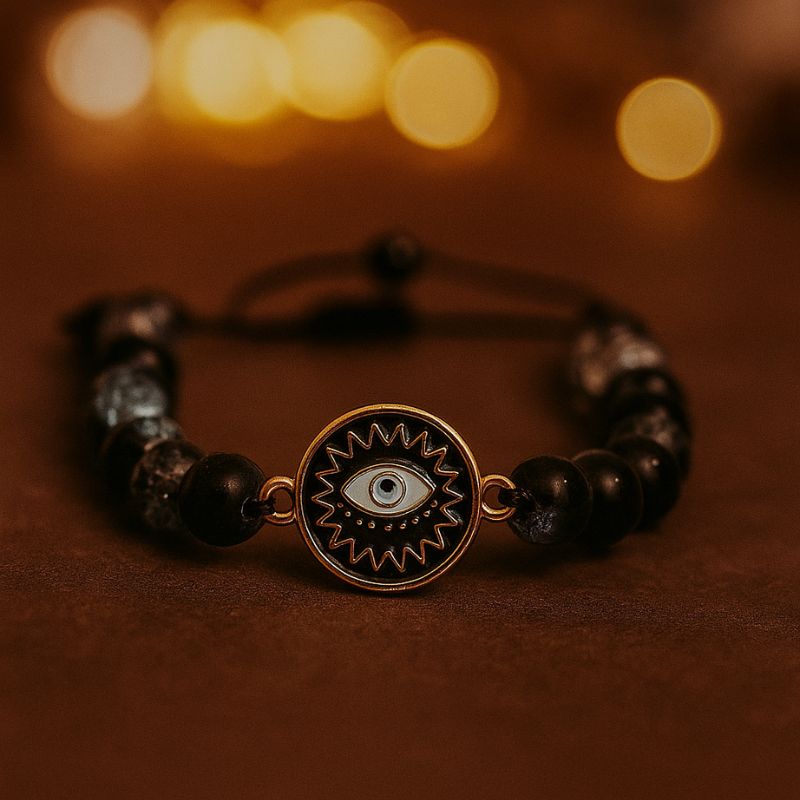 دستبند مهره ای چشم نظر مردانه و زنانه