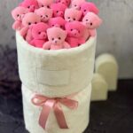 بوکت پولیشی عروسکی صورتی