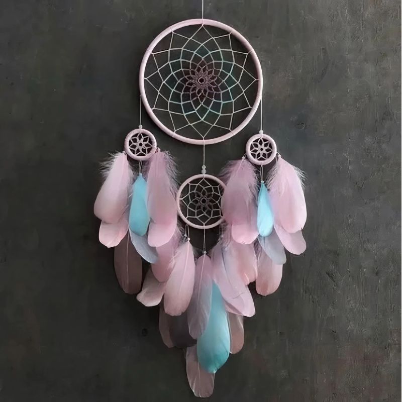 دریم کچر صورتی و آبی آویز دیواری دریم کچر صورتی و آبی آویز دیواری