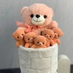 بوکت عروسک خرسی | دسته گل خرسی شیک و خاص برای هدیه - Image 2