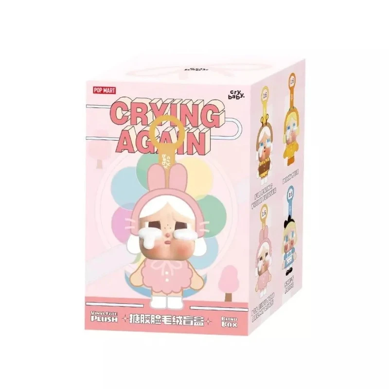 عروسک کرای بیبی شانسی پاپ مارت ارتفاع 15 سانتی متر