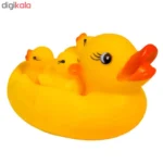 عروسک حمام طرح اردک کد 6_2101 مجموعه 4 عددی - Image 6