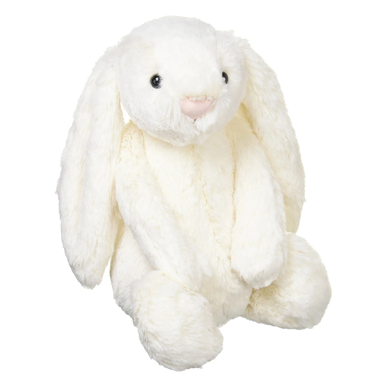 4215899 عروسک خرگوش مدل White Jelly Cat ارتفاع 25 سانتی متر - Image 1