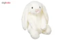 عروسک خرگوش مدل White Jelly Cat ارتفاع 25 سانتی متر - Image 3