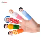 عروسک انگشتی شادی رویان مدل خانواده بسته 5 عددی - Image 2