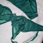 ست شورت و سوتین زنانه نوشه پوش مدل توری فنردار کد 444 - Image 13