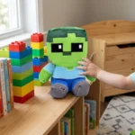 عروسک طرح ماینکرافت مدل زامبی کد JI110 ارتفاع 25 سانتی‌متر - Image 2