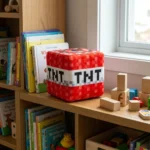 عروسک یانیک مدل تی ان تی مکعبی پولیشی ماینکرافت ارتفاع 10 سانتی متر - Image 2