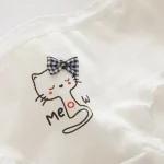 شورت زنانه مدل پنبه ضد حساسیت طرح Meow بسته 5 عددی - Image 11