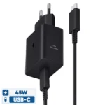 شارژر دیواری 45 وات سامسونگ مدل EP-T4511 Low Standby به همراه کابل USB-C به طول 1.8 متر