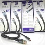 کابل تبدیل USB به USB-C ال او ال مدل FAST CHARGE طول 1 متر - Image 6