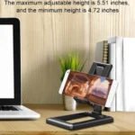 هولدر رومیزی گوشی موبایل و تبلت مدل dph3 BRAOKET phone stand - Image 6