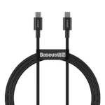 کابل USB-C به USB-C باسئوس مدل Superior-100W طول 1 متر