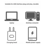 USB لامپ ال ای دی مدل Small Night Light - Image 8