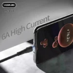 کابل تبدیل USB به USB-C یس پلاس مدل Fast charge 6A طول 1 متر - Image 2