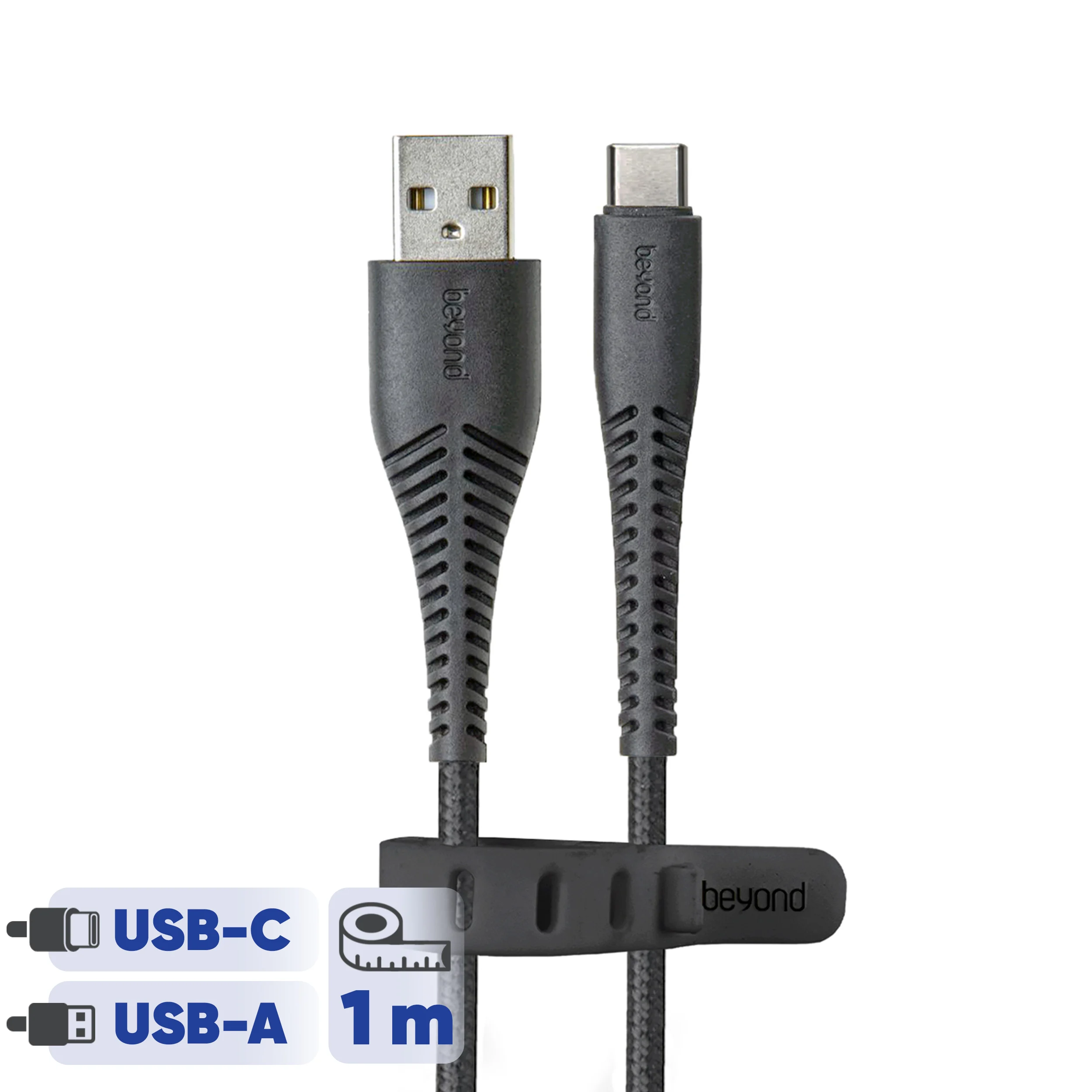 da5da542a05c07b5c20ab1a8f77114e5d1bd5352_1770140478 کابل تبدیل USB به USB-C بیاند مدل BUC-301 FAST CHARGE طول 1 متر - Image 1