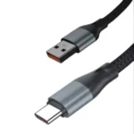 کابل تبدیل USB به USB-C ال او ال مدل FAST CHARGE طول 1 متر - Image 5