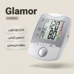 فشارسنج دیجیتال بازویی گلامور مدل HL858GC با نمایشگر LCD، حافظه ۴۰ رکورد، 3 پروفایل کاربر و دو کاف بزرگ و کوچک