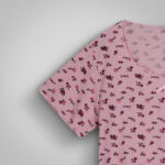 ست بلوز و شلوار پنبه‌ای گل‌دار راحتی زنانه بلانوت مدل 77419-56