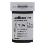 نوار تست قند خون اینفوپیا مدل EASYGLUCO PRO بسته 50 عددی