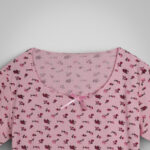 ست بلوز و شلوار پنبه‌ای گل‌دار راحتی زنانه بلانوت مدل 77419-56