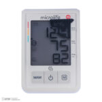 فشارسنج بازویی دیجیتال مایکرولایف مدل BP-B3 با حافظه ذخیره نتایج، مناسب بازو 22 تا 42 سانتی‌متر، منبع تغذیه باتری و همراه با کیف نگهدارنده و کاف