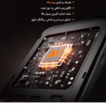 فشارسنج بازویی دیجیتال فاما هلث مدل U81CH با نمایشگر LED بزرگ 4 اینچی، قابلیت کار با برق و باتری، حافظه ذخیره بیش از 99 رکورد برای دو کاربر، تشخیص آریتمی و اندازه‌گیری ضربان قلب