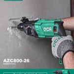 دریل بتن کن دی سی ای مدل AZC800-26