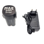 دریل پیچ گوشتی شارژی باس مدل براشلس 24VF کد 1