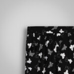 ست تی‌شرت و شلوار راحتی زنانه ناربن نخی طرح پاپیون مدل 04