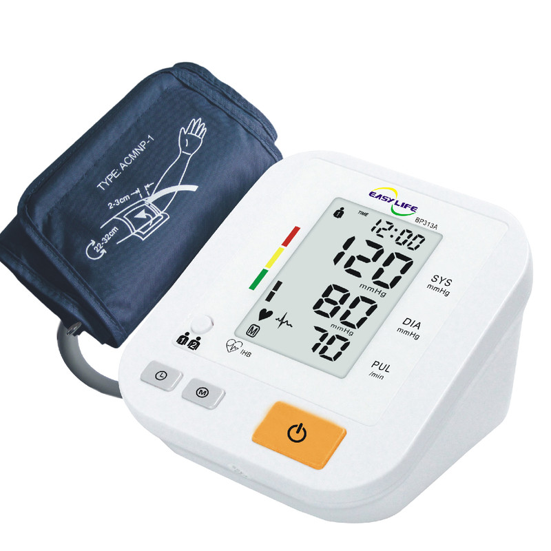 62480c50b4fda9862a430fd0266d4b49e916a457_1661837948 فشارسنج دیجیتال بازویی ایزی لایف مدل BP313A با قابلیت اندازهگیری فشار خون و ضربان قلب، تشخیص آریتمی، بازوبند قابل شستشو، منبع انرژی باتری و کابل USB، مناسب بازو 22 تا 42 سانتیمتر