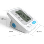 فشارسنج بازویی دیجیتال یونکر مدل YK-BPA1 با حافظه دو کاربره، تشخیص آریتمی، نمایش میانگین نتایج، قابلیت سخنگویی فارسی، مجهز به کیف محافظ و تاییدیه CE و ISO 13485