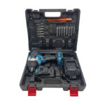 آچار بکس شارژی صنعتی باس مدل 18VF/Li_ion کد 1 درایو 1/2 اینچ مجموعه 28 عددی