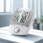 فشارسنج دیجیتال بازویی گلامور مدل HL858GC با نمایشگر LCD، حافظه ۴۰ رکورد، 3 پروفایل کاربر و دو کاف بزرگ و کوچک