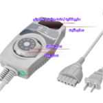 پد برقی مدل سنگ یشم کد 2000D سایز 40×30 سانتی متر