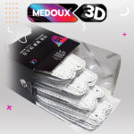 ماسک تنفسی مداکس مدل سه بعدی پنج لایه کد 3D kf94 بسته 25 عددی