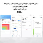 فشارسنج بازویی دیجیتال ولو مدل Armfit با کاف یکپارچه قابل تنظیم 22 تا 42 سانتی‌متر، اتصال بلوتوث به اپلیکیشن، حافظه 31–60 رکورد، اندازه‌گیری فشار خون و ضربان قلب، شارژی و قابل حمل