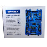 مجموعه 40 عددی دریل پیچ گوشتی شارژی 10 میلی متری 12 ولت ویوارکس مدل VR1240-CDK