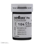 نوار تست قند خون اینفوپیا مدل EASYGLUCO PRO بسته 50 عددی