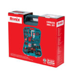مجموعه 53 عددی دریل پیچ‌گوشتی شارژی چکشی رونیکس مدل RS-8620