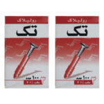 رولپلاک تک مدل 3cm دو بسته 100 عددی
