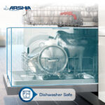 تابه استیل عرشیا مدل SS050-3165 سایز 24
