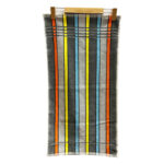 حوله استخری ماندگار طرح راه راه سایز 70×130 سانتی متر
