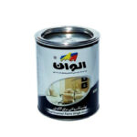 رنگ روغنی سفید براق ربعی الوان کد100 حجم 250 میلی لیتر