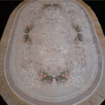 پادری مدل بیضی کد R3 سایز 60×100 سانتی متر