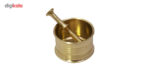 هاون برنجی مدل Gold