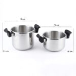 زودپز دوقلو یونیک اولترا مدل UA-3001 گنجایش 7 و 5 لیتر